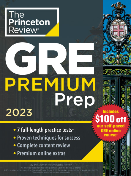 Princeton Review GRE Premium Prep
